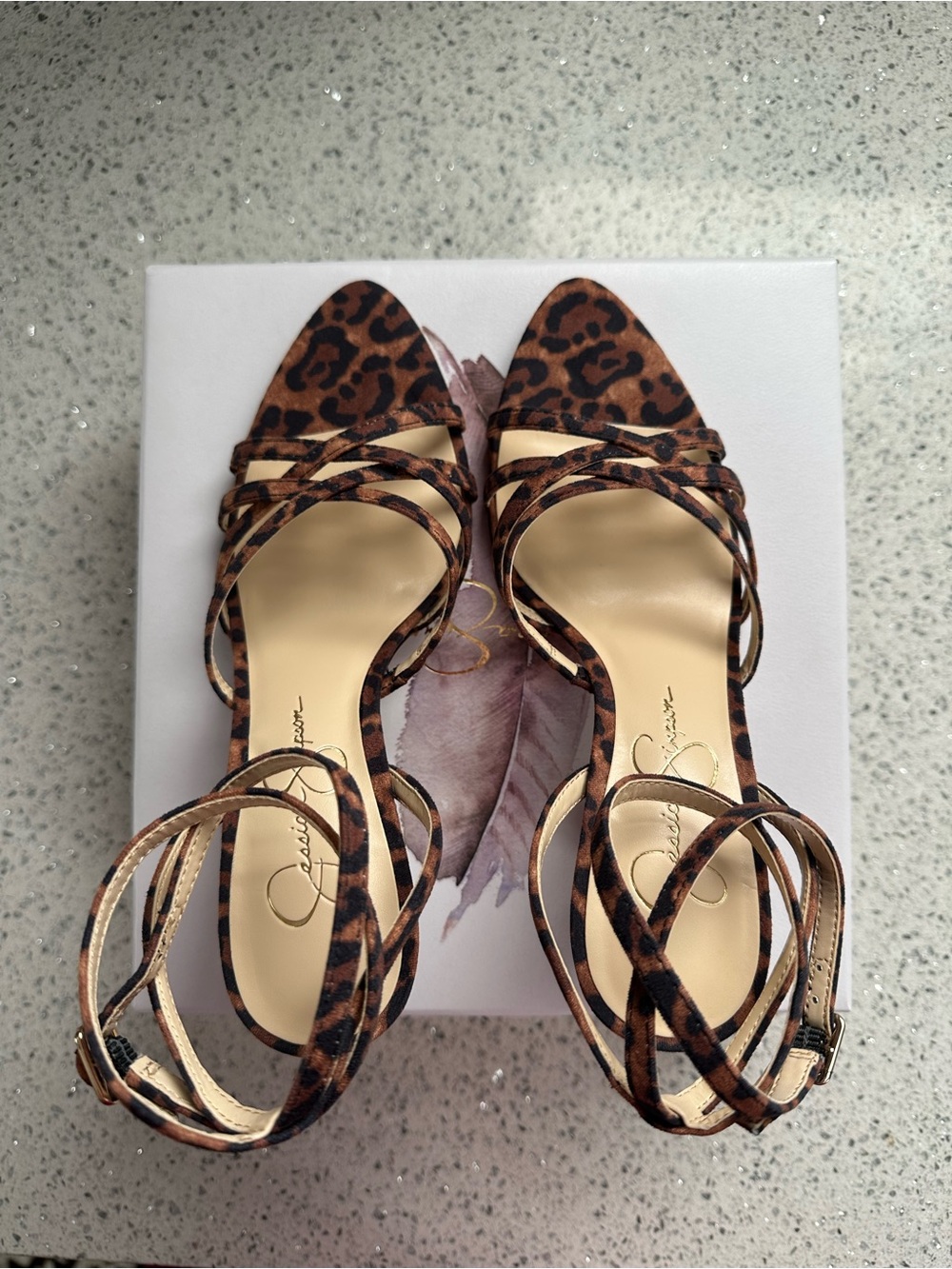 ✨NWT✨ Jessica Simpson Animal Print Sandals